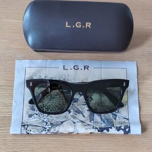 L.G.R Black Cecile Sunglasses